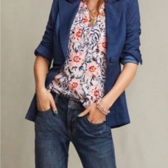 NEW CAbi Sleeveless Floral Print Stem Blouse Size XS - Picture 6 of 10